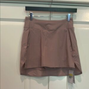 NWT Nike Dri-fit Bliss skort pink taupe size small